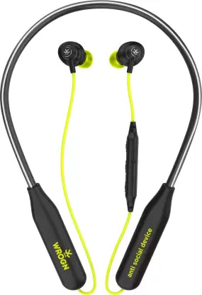 (Open Box) WROGN POPPERS NB1 with 40 Hours Battery Fast Charging Bluetooth Headset