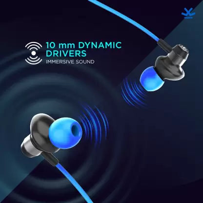 (Open Box) WROGN POPPERS NB1 with 40 Hours Battery Fast Charging Bluetooth Headset