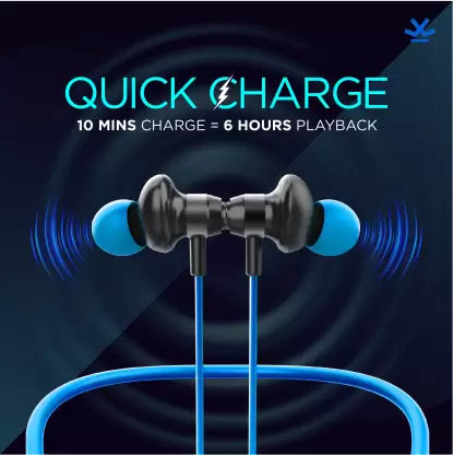 (Open Box) WROGN POPPERS NB1 with 40 Hours Battery Fast Charging Bluetooth Headset