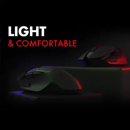 (Open Box) Wings Crosshair 205 Wired Optical Gaming Mouse (USB 3.0, Black)