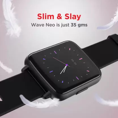 (Without Box) boAt Wave Neo with 1.69 inch , 2.5D Curved Display & Multiple Sports Modes Smartwatch