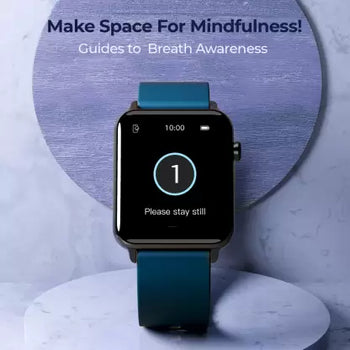 (Open Box) DEFY Space Pro Smartwatch with 1.69" HD Display, 24H Heart Rate & Real Time SpO2 Smartwatch