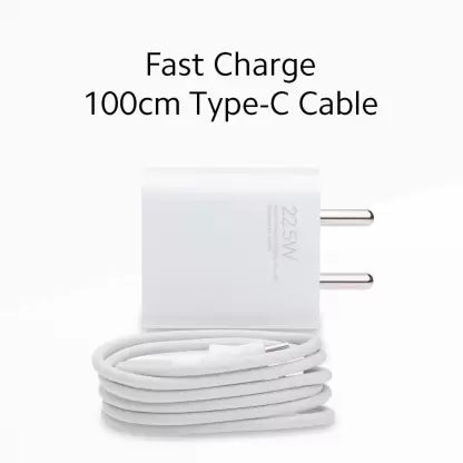 (Open Box) Mi Fast USB Type C 22.5W charger combo for Mobiles with detachable USB cable  (White, Cable Included)
