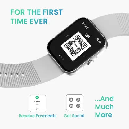 (Open Box) TAGG Verve Max Buzz 1.81inch High Res Display, Bluetooth Calling, Password Protection Smartwatch