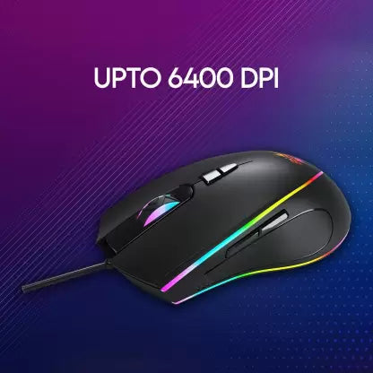 (Open Box) Redgear A-17 Wired Optical Gaming Mouse (USB 2.0, Black)
