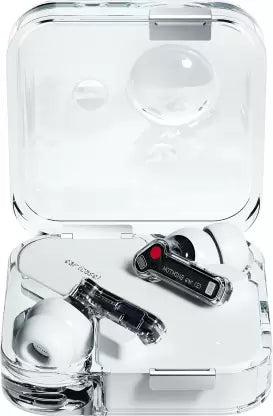 (Open box) Nothing Ear (2) with Dual chamber sound, Hi-res audio, Smart ANC and Dual connection Bluetooth Headset