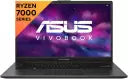 (Brand Refurbished) ASUS Vivobook Go 14 AMD Ryzen 3 Quad Core 7320U - (8 GB/512 GB SSD/Windows 11 Home) E1404FA-NK327WS Thin and Light Laptop (14 Inch, Mixed Black, 1.38 kg, With MS Office)