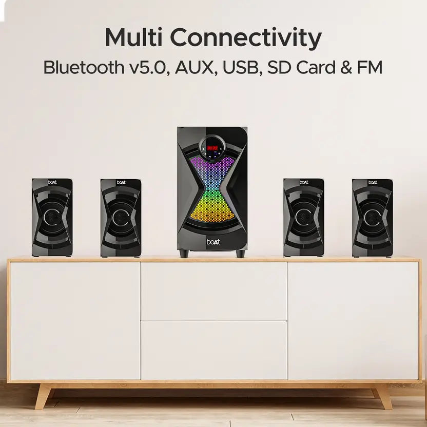 (Open Box) Boat Blitz 1500 Pro Speaker, Space Black