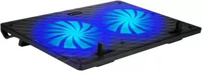 (Open Box) ZEBRONICS ZEB-NC3300 2 Fan Cooling Pad (Black)