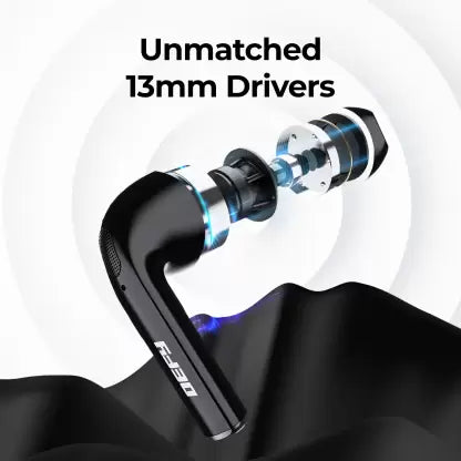 (Without Box) DEFY GravityU with 35 Hours Playback and Beast Mode Bluetooth Headset