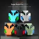 (OPEN BOX) Number Super Buds Pro GT99 4 Mic MEMS ENC Gaming RGB TWS,35ms Low Latency, 50Hr Battery Bluetooth Headset