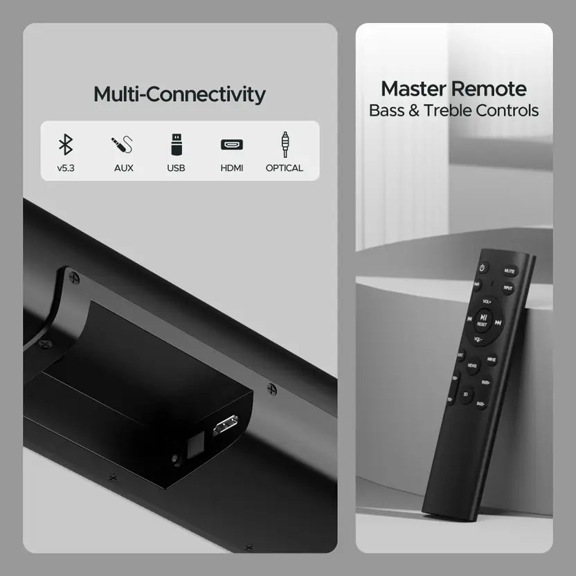 (Open Box) Boat Aavante Bar Quake Pro 240W Soundbar