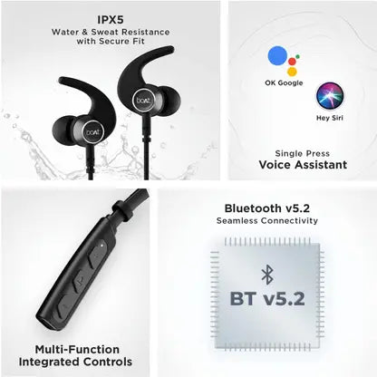 (Without Box) boAt Rockerz 235 Pro with upto 20 Hours Playback & ASAP Charge Bluetooth Headset