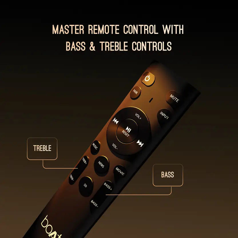 (Open Box) Boat Aavante Bar A2060 Dolby 160W Soundbar Black