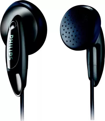 (Open Box) PHILIPS SHE1350 Wired without Mic Headset (Black, In the Ear)