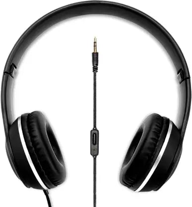 (Open Box) Intex ROAR 101 Wired Headset  (Black, On the Ear)