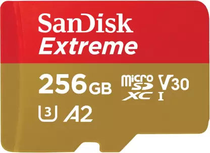 (OPEN BOX) SanDisk Extreme 256 GB MicroSD Card Class 10 190 MB/s Memory Card