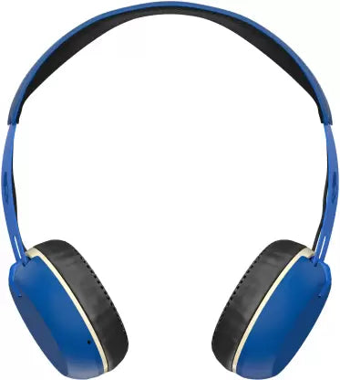 (Open Box) Skullcandy Grind Bluetooth Headset with Mic (Royal Blue, On the Ear)