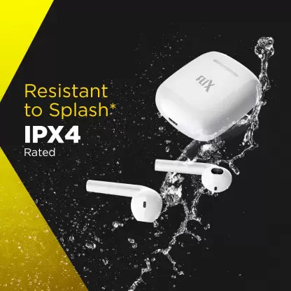 (Open Box) flix by Beetel Breeze TWS 100 Bluetooth Headset  (White, True Wireless)