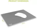 (Open Box) Tizum Aluminium - Anti-Skid Intensive Gaming Mouse Pad for Laptop & Desktop Mousepad