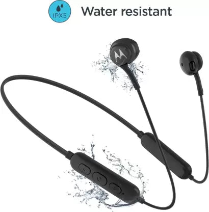 (Open Box) MOTOROLA VerveRap 105 (SH051) Bluetooth Headset (Black, In the Ear)