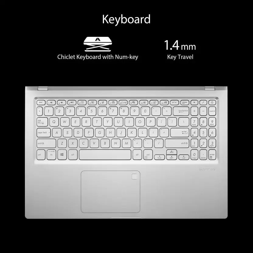 (Brand Refurbished) ASUS Vivobook 15 (2024) Intel Core i5 11th Gen 1135G7 - (16 GB/512 GB SSD/Windows 11 Home) X515EA-EJ542WS Thin and Light Laptop (15.6 Inch, Transparent Silver, 1.80 Kg, With MS Office)