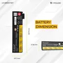 (Open Box) LAPCARE Battery Compatible with Lenovo X240, 6-Cell Laptop Battery 6 Cell Laptop Battery