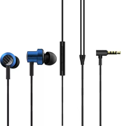 (Open Box) Mi Mi Dual Driver Dynamic Bass High Definition in-Ear Earphones with Mic Wired Headset