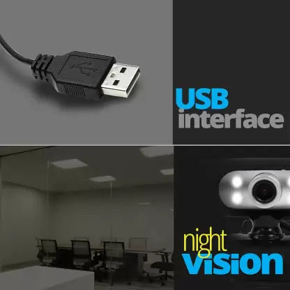 (Open Box) ZEBRONICS Ultimate Pro Webcam (Black)