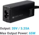 (Open Box) ZEBRONICS ZEB-LA552520065L 65 W Adapter