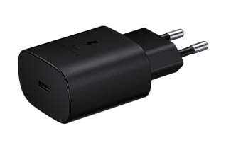 (Open Box) Samsung 25W Travel Adapter for Cellular Phones with USB Type C Cable