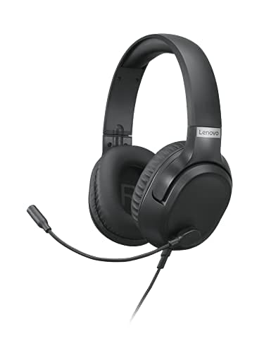 (Open Box) Lenovo IdeaPad H100 Gaming Headset, Over Ear Headphones