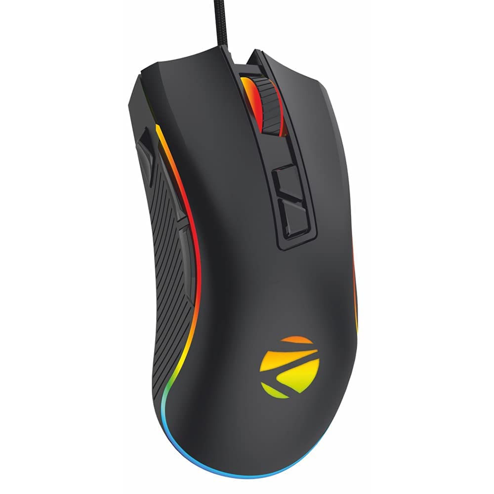 (Open Box) Zebronics Zeb-Tempest Plus 8-Button Wired Gaming Mouse