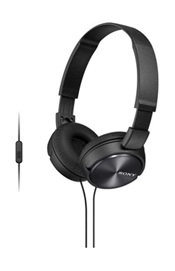 (Open Box) Sony MDR-ZX310AP Wired On Ear Headphones with Mic