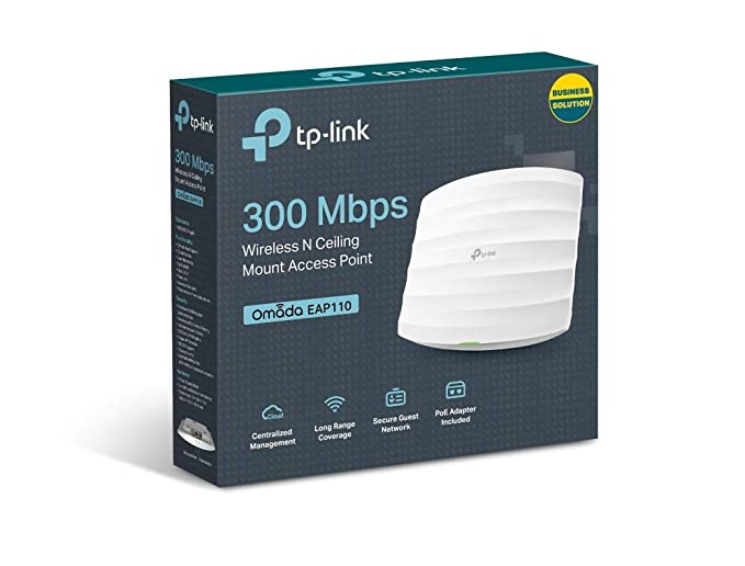 (Open Box) TP-Link ceiling mount 110 300 Mbps Wireless Router (White, Single Band)