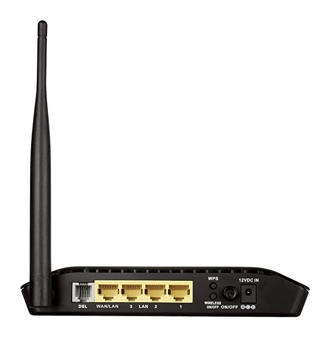(Open Box) D-Link DSL-2730U Wireless-N 150 ADSL2+ 4-Port Router (Black)