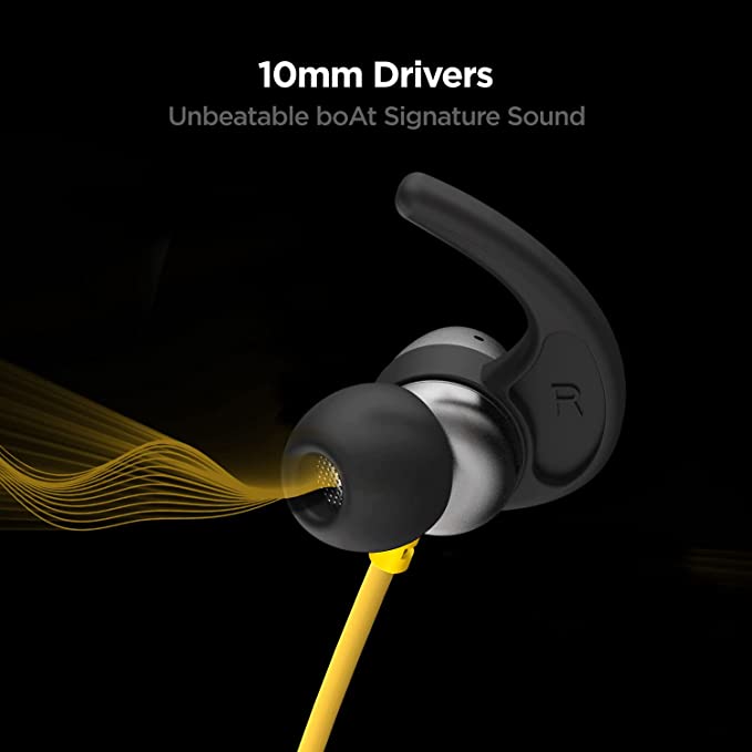 (Open Box) Boat Rockerz 330 Bluetooth Wireless in Ear Earphones with Mic