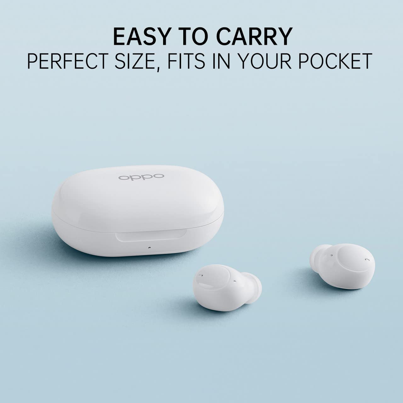 (Open Box) OPPO Enco Buds With 24 hours Battery Life Bluetooth Headset