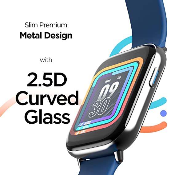 (Without Box) boAt Matrix Smart Watch with 1.65 AMOLED Display, Always On Mode Smartwatch