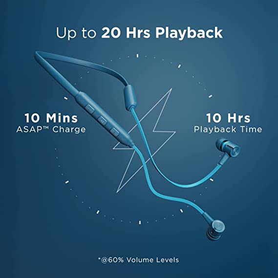 (Open Box) boAt Rockerz 245 pro Bluetooth in Ear Neckband with Beast Mode