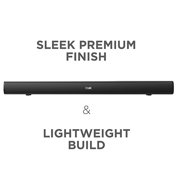 (Open Box) boAt Aavante Bar 1160 60 Watt 2.0 Channel Wireless Bluetooth Soundbar (Premium Black)