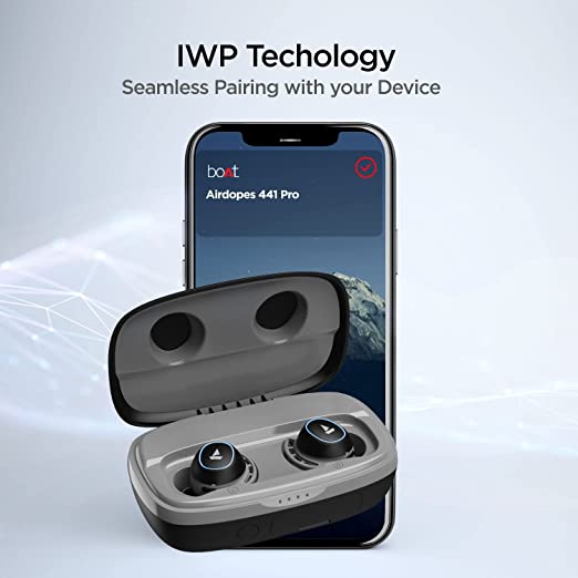 (Open Box) boAt Airdopes 441 Pro True Wireless in Ear Earbuds with Mic, Upto 150 Hours Playback