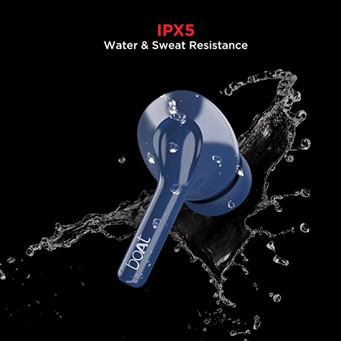 (Open Box) boAt Airdopes 161 TWS Earbuds with ASAP™ Charge, 17H Playtime, IWP™, Immersive Audio, IPX5, Touch Controls