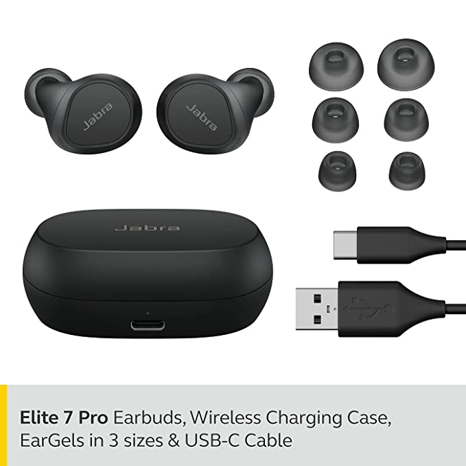 (Open Box) Jabra Elite 7 Pro in Ear Bluetooth True Wireless Earbuds with ANC
