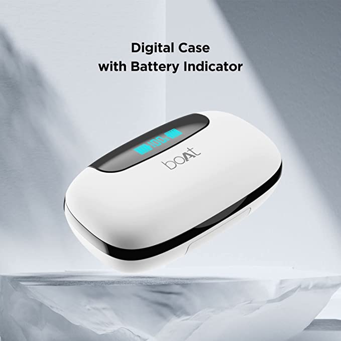 (Open Box) Boat Airdopes 621 Bluetooth Truly Wireless in Ear Earbuds with Mic Case Indicator