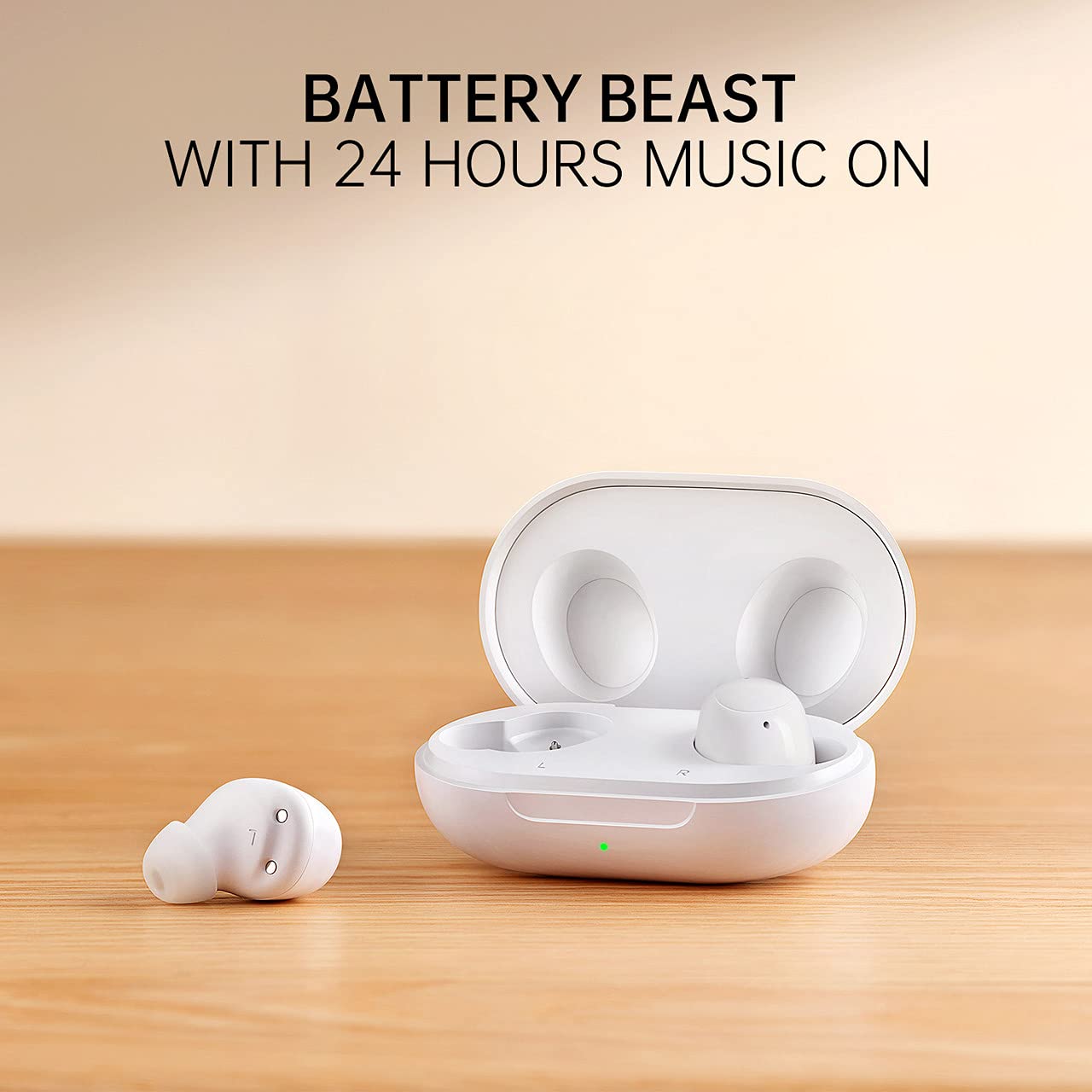 (Open Box) OPPO Enco Buds With 24 hours Battery Life Bluetooth Headset