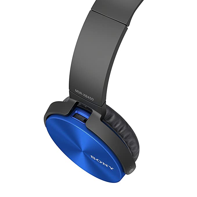 (Open Box) Sony MDR-XB450AP Wired On Ear Headphone with Mic