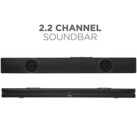 (Open Box) boAt AAVANTE Bar 1198 90W 2.2 Channel Bluetooth Soundbar, Built-in Active Subwoofers, Multiple Connectivity Modes, Entertainment Modes, Bluetooth V5.0(Premium Black)