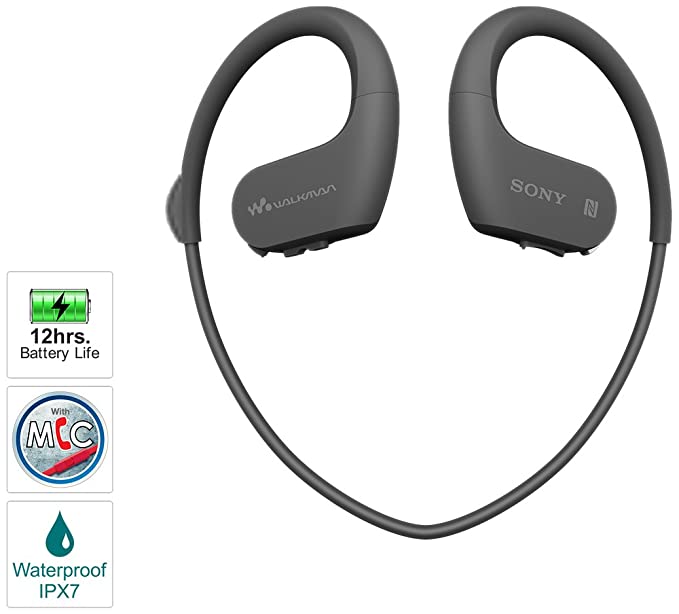 (Open Box) Sony Walkman NW-WS623 4GB Wireless MP3 Player with Bluetooth and NFC (Black)