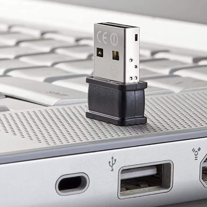 (Open Box) Tenda W311MI Wireless N150 USB Adapter Nano, Black